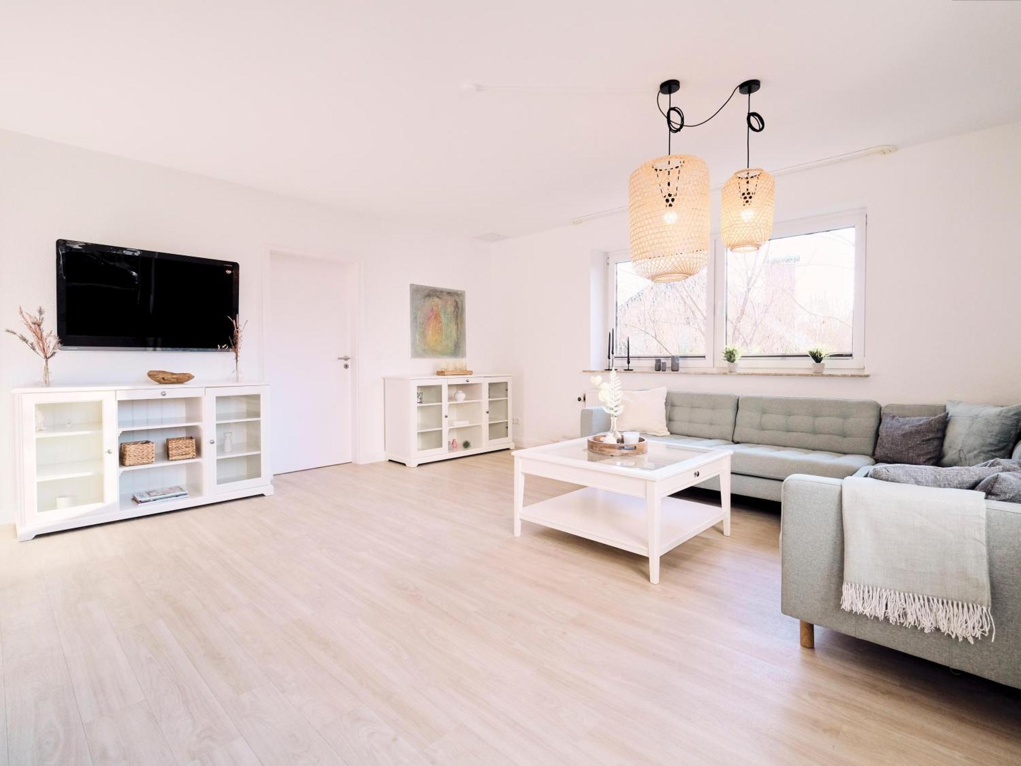 Ferienwohnung "Gilde" Hyggelig Mit Blick Ins Gruene Glücksburg Exterior foto