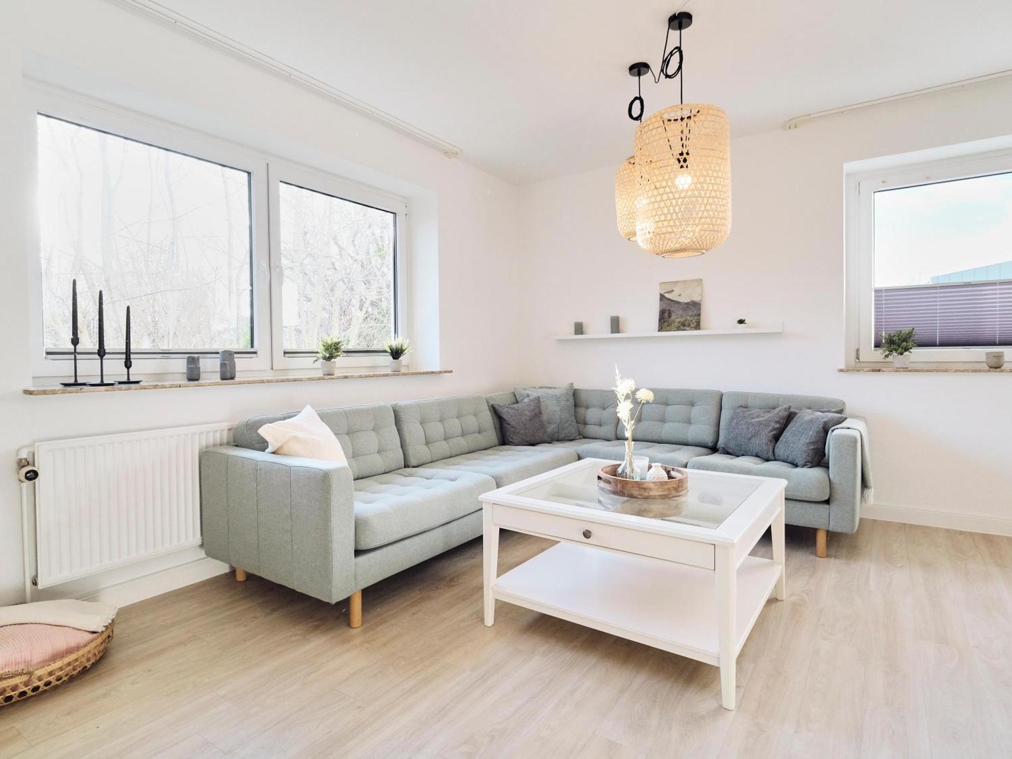 Ferienwohnung "Gilde" Hyggelig Mit Blick Ins Gruene Glücksburg Exterior foto